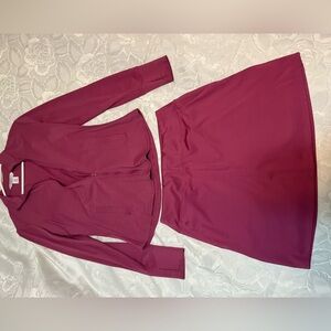 Tommy Bahama Burgundy Track Suit